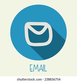 email icon design, vector illustration eps10 graphic 
