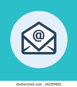 email icon design, vector illustration eps10 graphic 