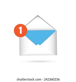 email icon design, vector illustration eps10 graphic 