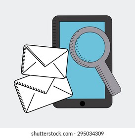 email icon design, vector illustration eps10 graphic 