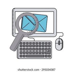 email icon design, vector illustration eps10 graphic 