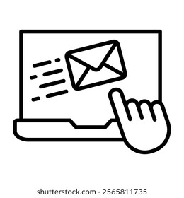 Email Icon Element For Design