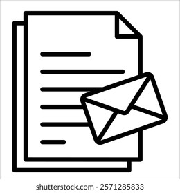 Email Icon Element For Design