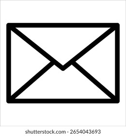 Elemento de icono de correo electrónico para diseño