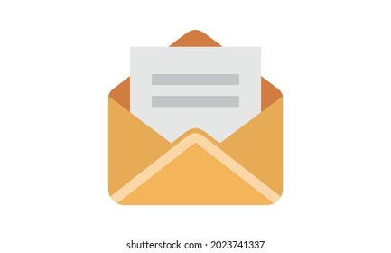 Email icon envelop email symbol message sign vector image
