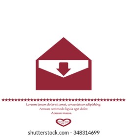 email icon. envelope icon  