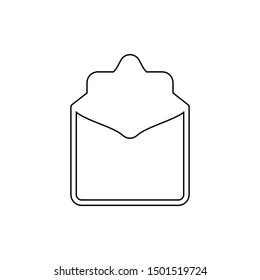 E-mail icon. Envelope Design symbol