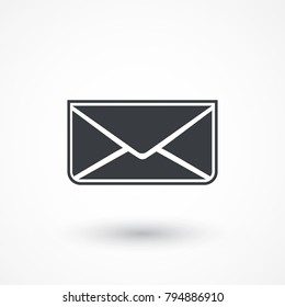 Email Icon. Envelope, letter, mail, send, sent icon