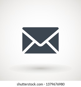 Значок электронной почты. Услуги конвертной почты. Контакты сообщение отправить письмо изолированная квартира