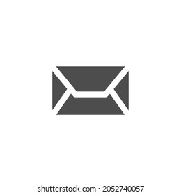 Icono de correo electrónico. Servicios de correo de sobres. Mensaje de contactos enviar carta aislada
