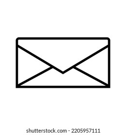 Icono de correo electrónico. Servicios de correo de sobres. 