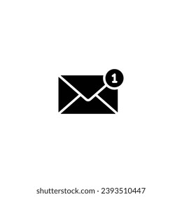 Icono de correo electrónico. Vector de servicios de correo electrónico sobre el sitio web Aplicación para equipos y aplicaciones móviles