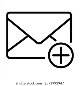 email icon. envelope mail icon vector illustration EPS 10.
