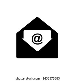 
Email Icon. Envelope or Message Illustration As A Simple Vector Sign & Trendy Symbol in Glyph Style for Design and Websites, Presentation or Mobile Application.
