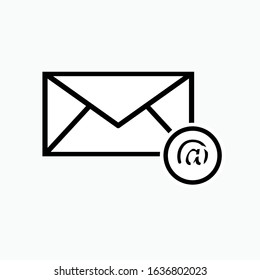 Email Icon. Envelope Sign. Message Symbol.