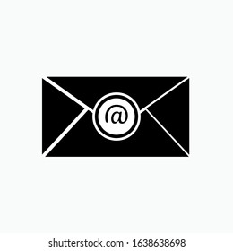 Email Icon. Envelope Sign, Message Illustration. Applied as Trendy Symbol for Design Elements, Websites, Presentation and Application - Vector.