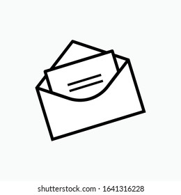 Email Icon. Envelope Sign. Message Symbol.