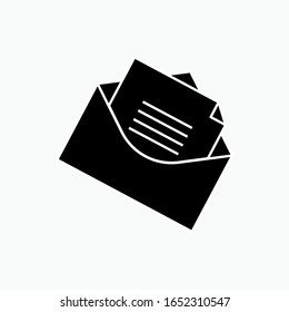 Icono de correo electrónico. Signo sobre. Mensaje - Signo vectorial y símbolo de moda.