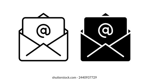 Email icon. Envelope sign. for mobile concept and web design. vector illustration