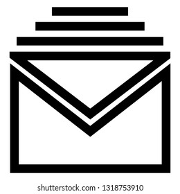 email icon and Envelope icon vector - Vector