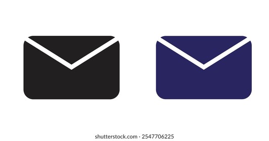 Icono de correo electrónico, evolucionar diseño de iconos, Diseño de Vectores de iconos de correo electrónico, diseño de iconos de sobres