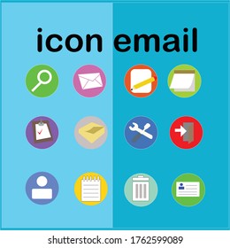 Email Icon Free Vector Art 