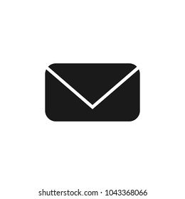 Email icon. Icon graphic envelope. sms vector icon isolated on white background