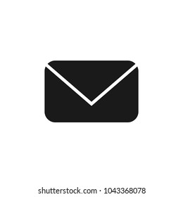 Email icon. Icon graphic envelope. sms vector icon isolated on white background