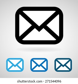 Email icon great for any use. Vector EPS10.