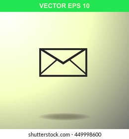 Email icon. Illustration for business.