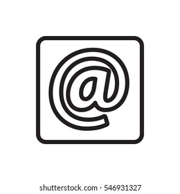 at email icon illustration isolated vector sign symbol