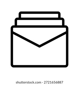 Icono de correo electrónico ilustración Plantilla de diseño de Vector