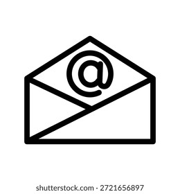 Icono de correo electrónico ilustración Plantilla de diseño de Vector