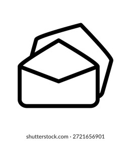 Icono de correo electrónico ilustración Plantilla de diseño de Vector