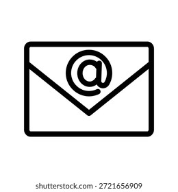 Icono de correo electrónico ilustración Plantilla de diseño de Vector