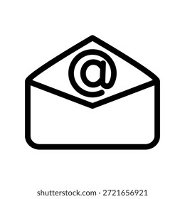 Icono de correo electrónico ilustración Plantilla de diseño de Vector