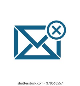 email  icon,  isolated. Flat  design.