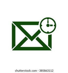   email  icon,  isolated. Flat  design.