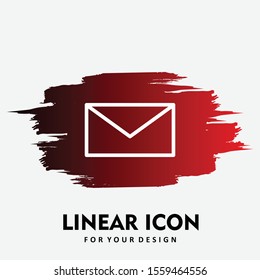 Email icon isolated on background

