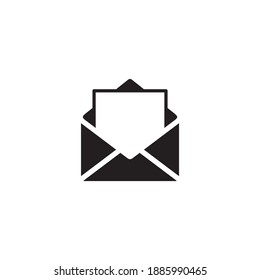 Email icon isolated on white background