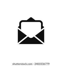 Email icon isolated on white background