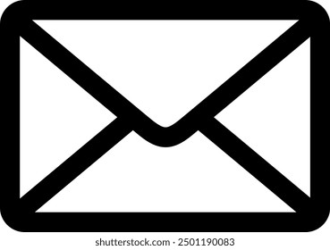 The Email icon isolated on white background