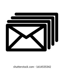 email icon isolated sign symbol vector illustration - high quality black style vector icons
