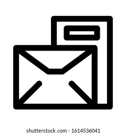 email icon isolated sign symbol vector illustration - high quality black style vector icons
