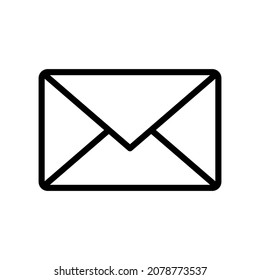 Email Icon, Line style icon vector illustration, Suitable for website, mobile app, print, presentation, infographic and any other project.