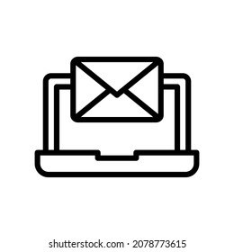 Email Icon, Line style icon vector illustration, Suitable for website, mobile app, print, presentation, infographic and any other project.