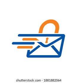 ilustración vectorial de diseño de logotipo de icono de correo electrónico