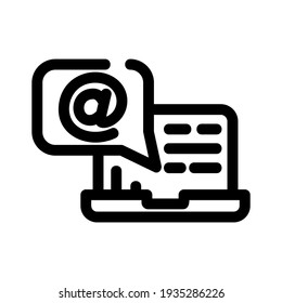 email icon or logo isolated sign symbol vector illustration - high quality black style vector icons
