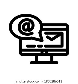 email icon or logo isolated sign symbol vector illustration - high quality black style vector icons
