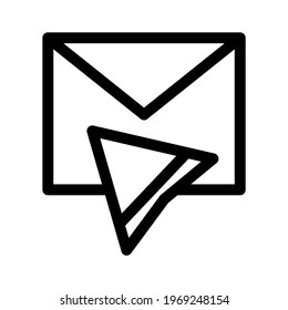 email icon or logo isolated sign symbol vector illustration - high quality black style vector icons
